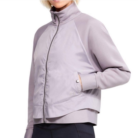 Under Armour Tops - Under Armour Misty Copeland Signature Layer Jacket Purple Lavender Grey Jacket
